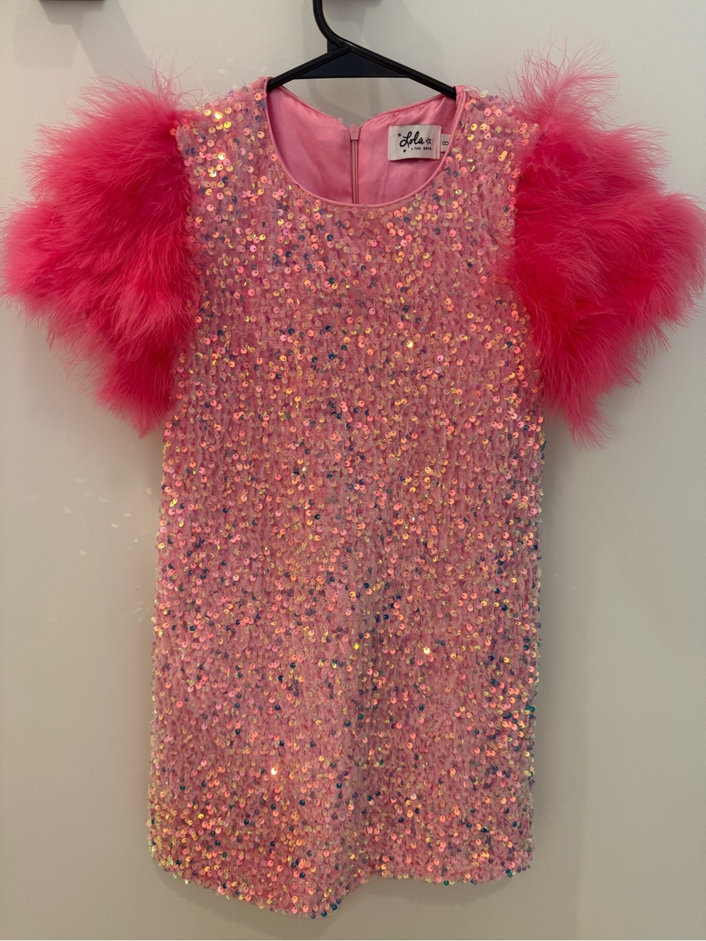 Lola & the boys sequin dress